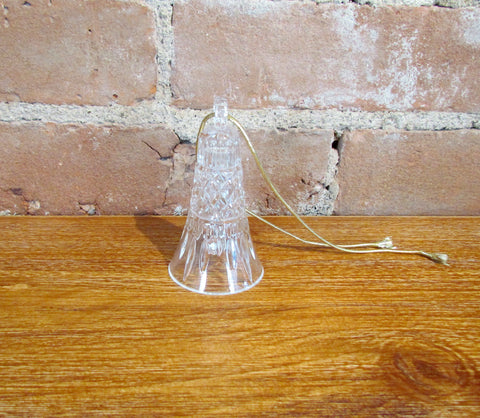 Vintage Mikasa Crystal Bell Heavenly Music Colonial Bell Ornament NIB