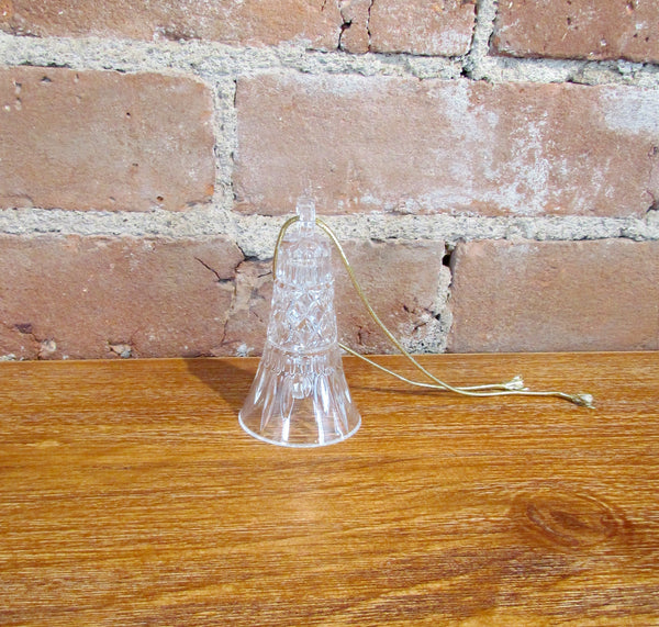 Vintage Mikasa Crystal Bell Heavenly Music Colonial Bell Ornament NIB