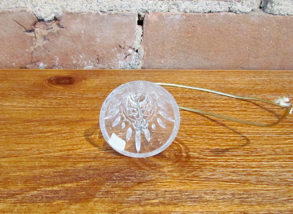 Vintage Mikasa Crystal Bell Heavenly Music Colonial Bell Ornament NIB