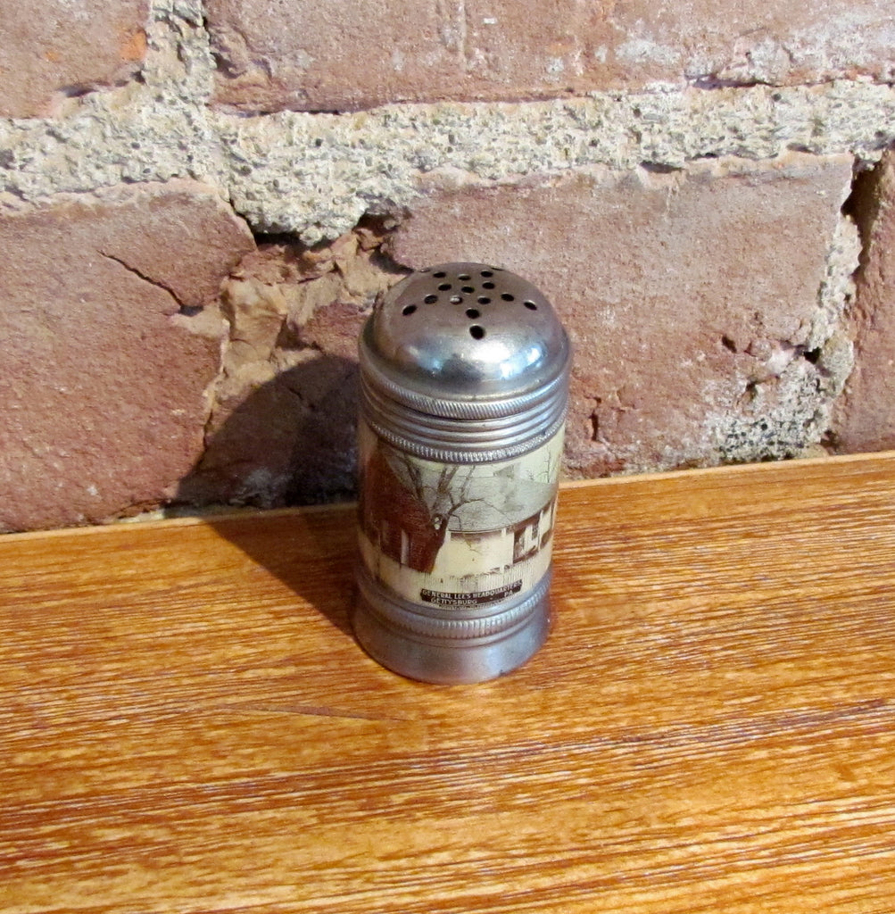 Civil War Vintage Souvenir General Lee's Headquarters Salt Shaker