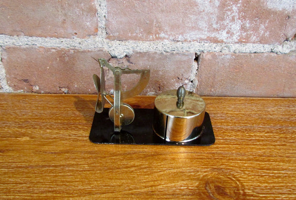 1940's Metal Postal Letter Scale Stamp Dispenser