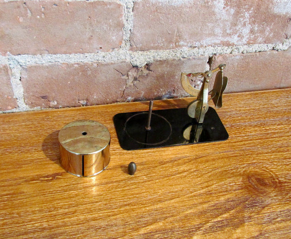 1940's Metal Postal Letter Scale Stamp Dispenser