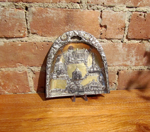 1937 Gettysburg Souvenir Crumb Catcher Vintage Civil War Table Butler Dust Pan