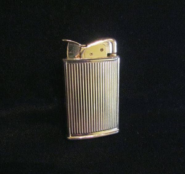 Evans Rhinestone Lighter Ladies Pocket Lighter Silver Starburst Vintage Working Lighter