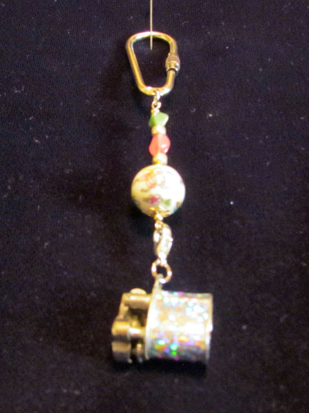 Vintage Lift Arm Lighter Keychain OOAK Handmade Key Chain Detachable Working Lighter
