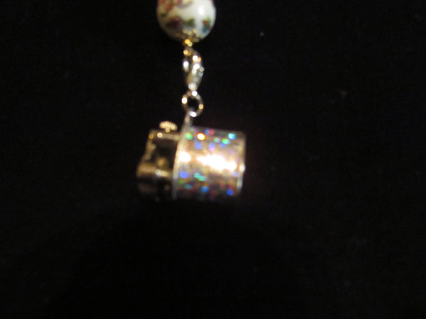 Vintage Lift Arm Lighter Keychain OOAK Handmade Key Chain Detachable Working Lighter