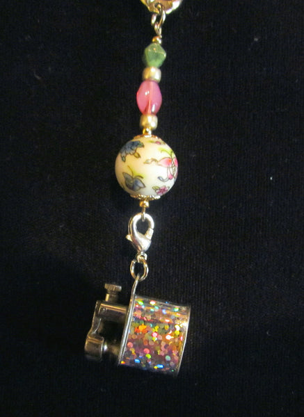 Vintage Lift Arm Lighter Keychain OOAK Handmade Key Chain Detachable Working Lighter