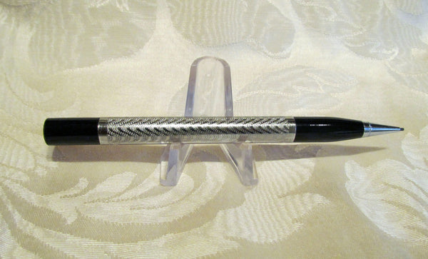 1950s Mechanical Pencil Lighter Silver Propelling Pencil Lighter Working Condition