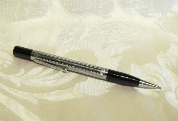 1950s Mechanical Pencil Lighter Silver Propelling Pencil Lighter Working Condition