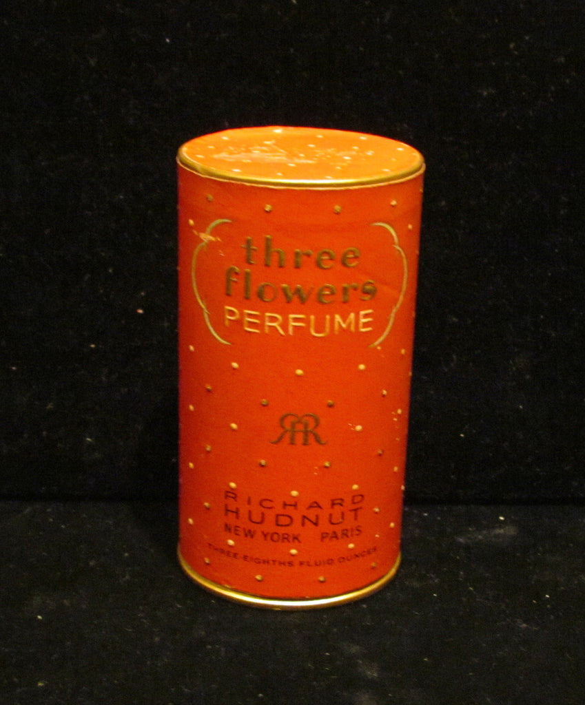 1930's Richard Hudnut Three Flowers Perfume Box Art Deco Box VERY RARE