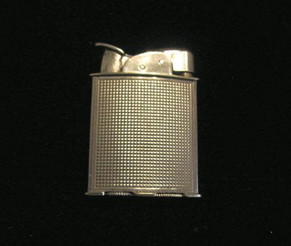Evans Spitfire Lighter 1940s Silver Lighter Art Deco Working Pocket Lighter