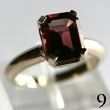 Bruce Magnotti Cocktail Ring 14Kt Gold Ring 2ct Rubellite Tourmaline Ring High Fashion Ring Fine Jewelry Size 5