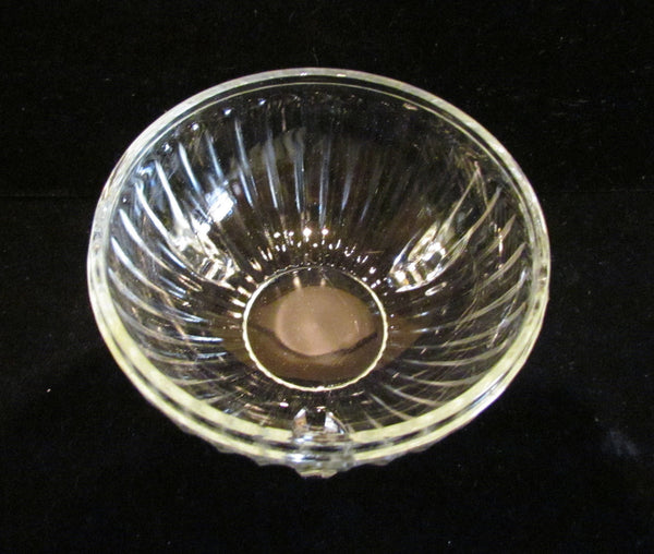 Art Deco Powder Jar 1940s Celluloid & Glass Powder Box In Excellent Condition