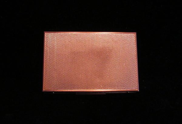 Vintage Musical Compact Elgin American Music Box Powder Mirror Compact