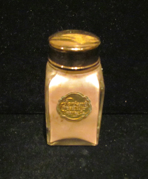 1910 Colgate Perfume Bottle Talcum Powder Vintage Colgate Co Floriant Powder Rare
