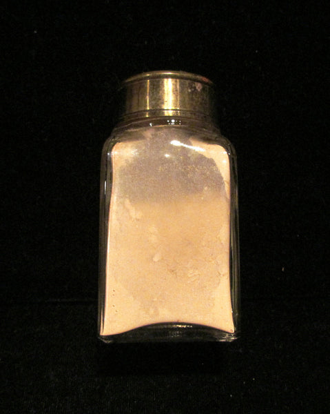 1910 Colgate Perfume Bottle Talcum Powder Vintage Colgate Co Floriant Powder Rare