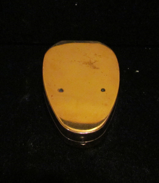 1917 Karess Woodworth Compact Vintage Powder Rouge Mirror Compact Fiancee Compact