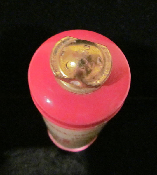 Yanky Clover Richard Hudnut Powder Tin Vintage 1930's Perfume Powder Full & Unused