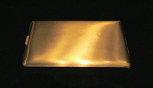 1950's Elgin Cigarette Case Gold Business Card Case Or Credit Card Holder