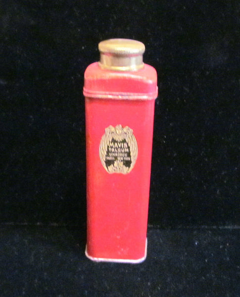 Vintage Tin 1920's Powder Tin Mavis Powder Tin Vivaudou Tin Talcum Powder Trial Size Tin Vintage Powder Tin Mavis Tin Trial FULL & UNUSED