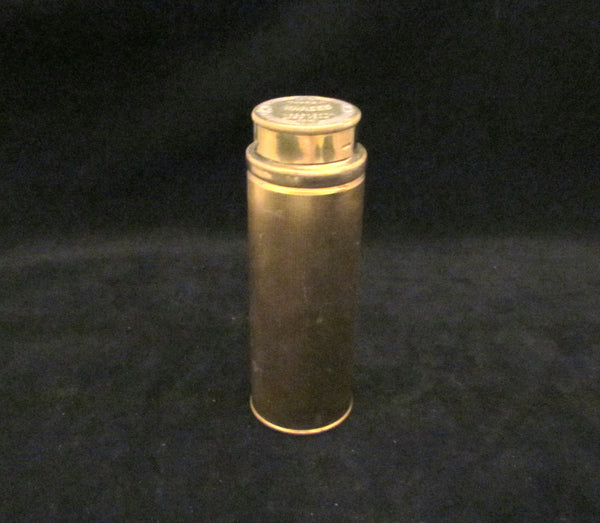 1920s Powder Tin Karess Woodworth Tin Talcum Tin Vintage Powder Tin Art Deco Tin