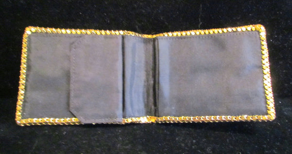 Vintage Whiting & Davis Wallet Gold Mesh Womens Billfold Ladies Wallet Evening Bag UNUSED GREAT CONDITION