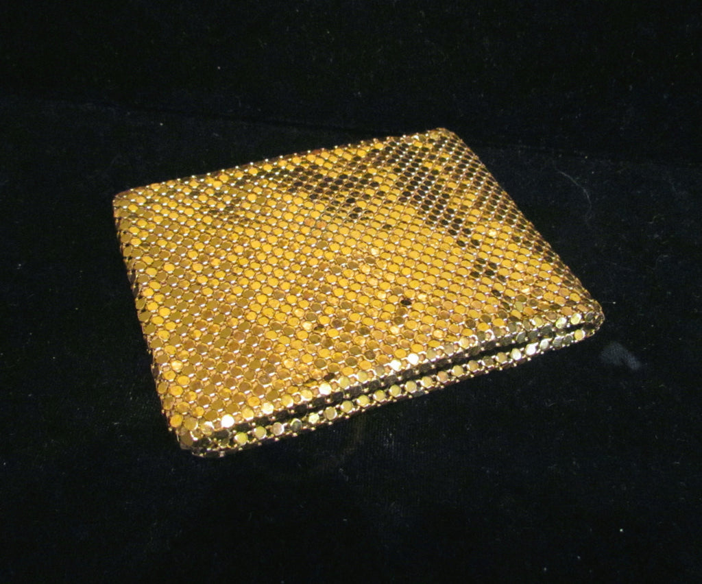 Ladies Vintage Gold Mesh Wallet and Coin Purse