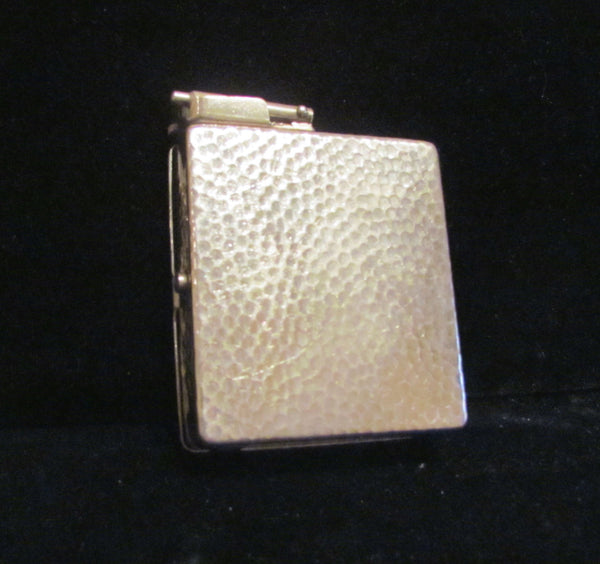 Circa 1910 Lift Arm Lighter Silver Hammered Case Lighter Rare Working