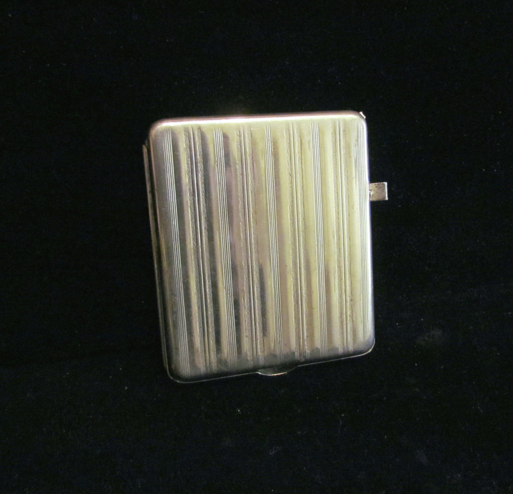 cigarette ejector case Flair Series Ejector-Silver Pattern 100mm Holder with 10 Free Filters Denicotea Shop Automatic Cigarette Case Dispenser Automatic