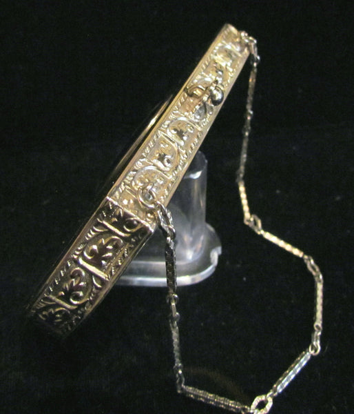 1926 D.F. Briggs Compact Purse Art Deco Silver And Glass Cameo Vintage Makeup Dance Purse
