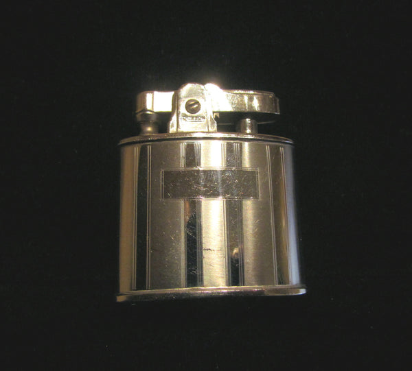Ronson Silver Lighter Vintage Standard Lighter 1940s Lighter Art Deco Lighter Excellent Condition