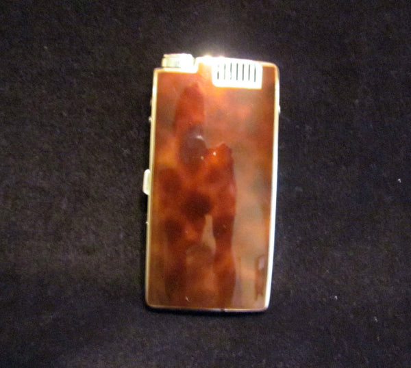 Ronson Pocket Pal Enamel Cigarette Case Lighter 1930s Art Deco Case Lite